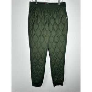 Rare The American Outdoorsmen For Women OLIVE GREEN QUILTED JOGGER FRONT Size XL